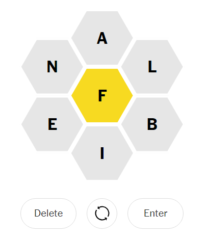rules of nyt spelling bee game