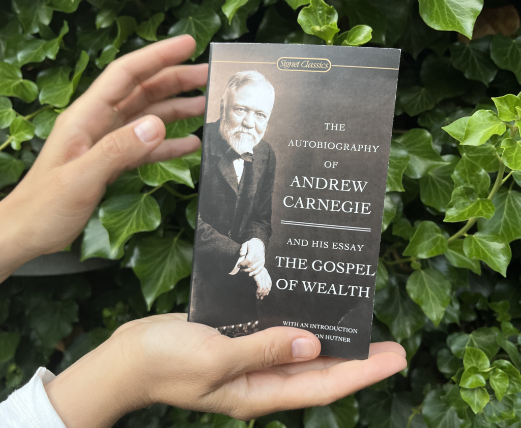 Front cover of The Autobiography of Andrew Carnegie by Andrew Carnegie.