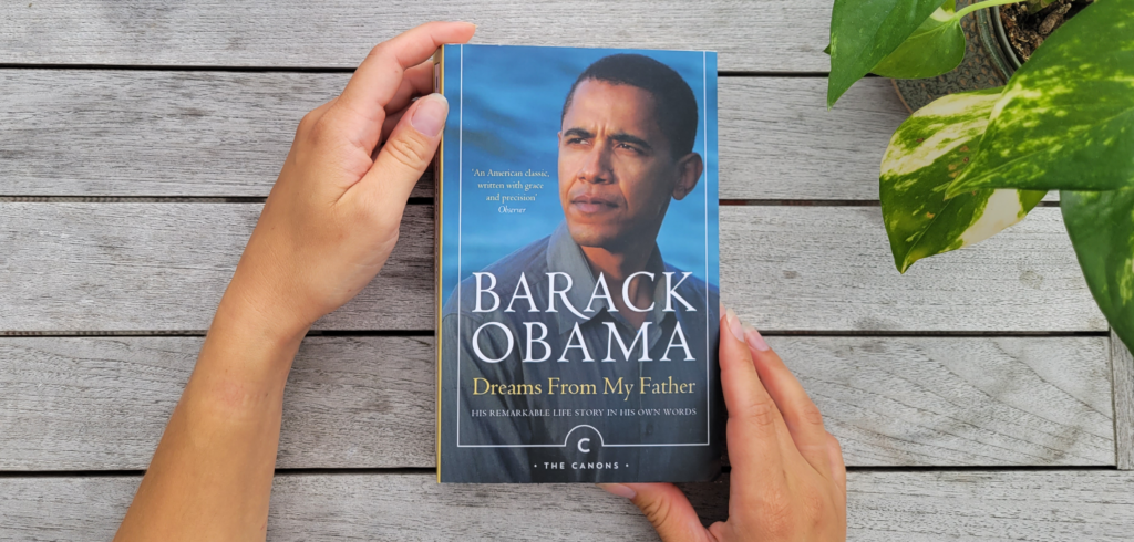 The front cover of Dreams from My Father: A Story of Race and Inheritance by Barack Obama