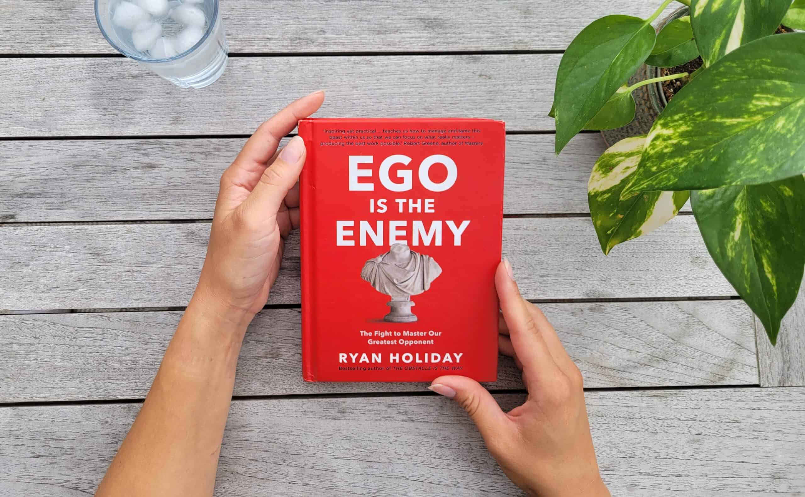 Cover of Ego Is the Enemy by Ryan Holiday