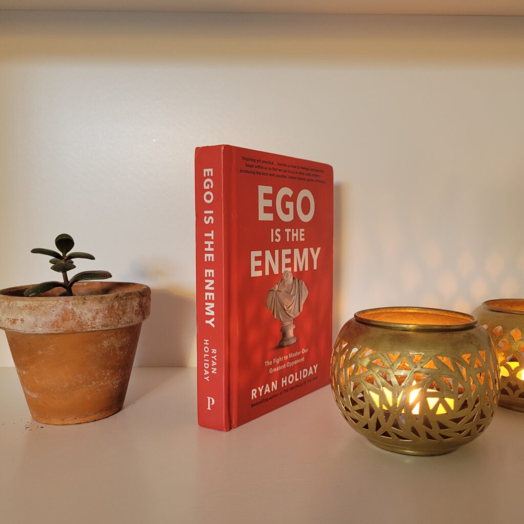 Spine of Ego Is the Enemy by Ryan Holiday