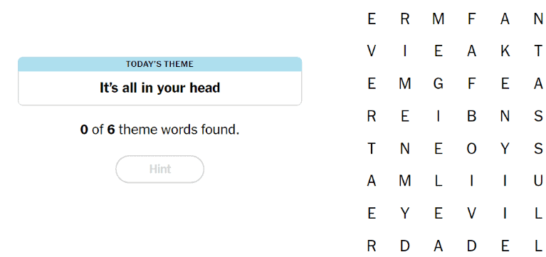 Strands board example